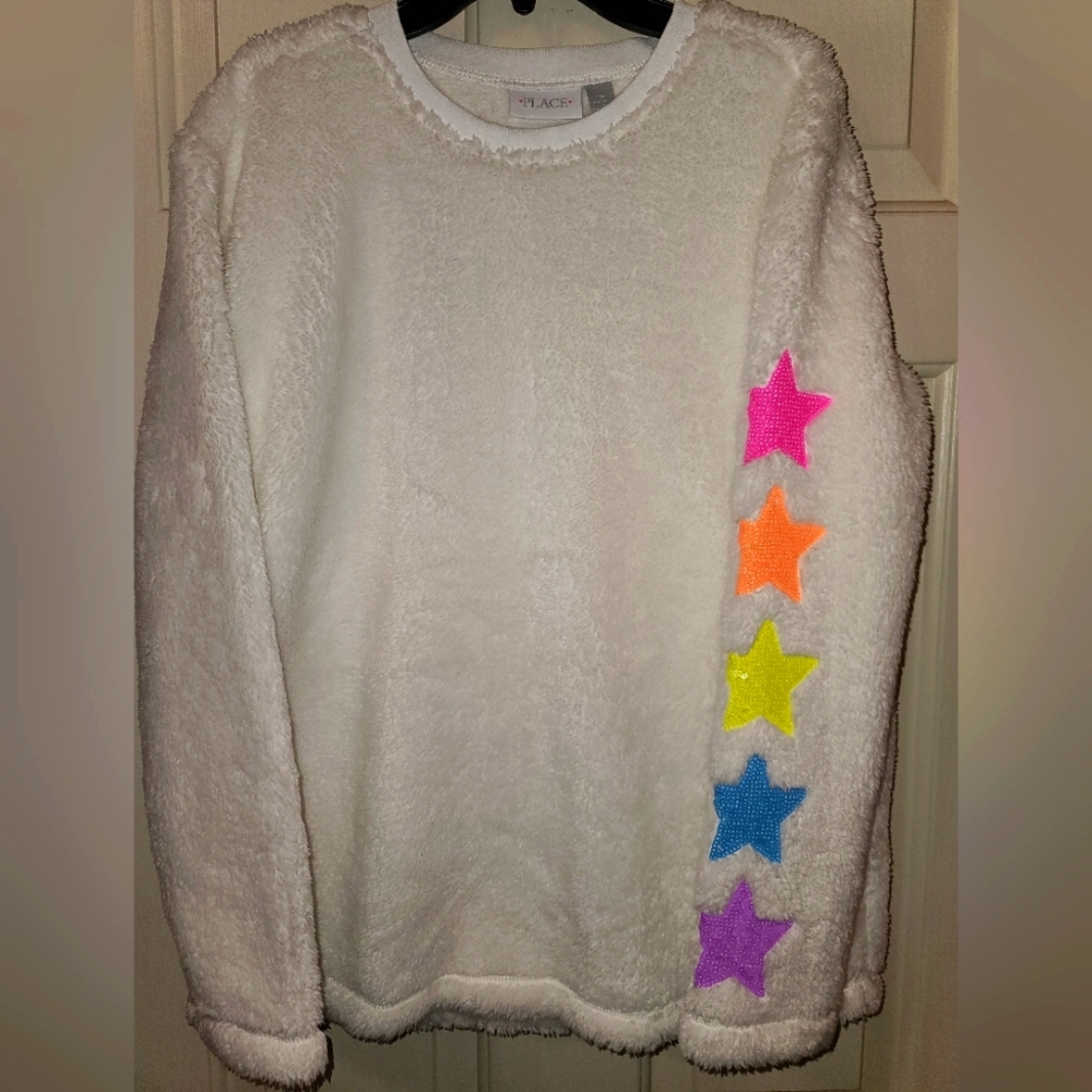 Girls Snuggly Teddybear Sweatshirt